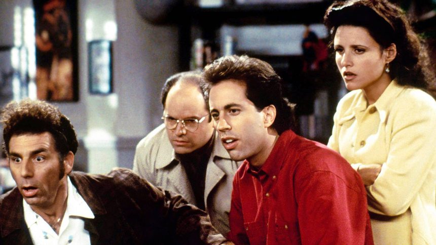 Seinfeld, les quatre acteurs principaux de la série culte, disponible en streaming sur Netflix