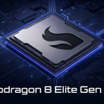 Rendu concept du processeur Snapdragon 8 Elite Gen 6 Pro pour le jeu mobile
