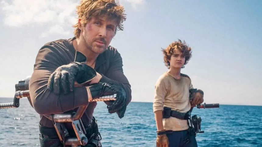Ryan Gosling en Kade Auberon avec Flynn Gray dans Star Wars Starfighter, première image officielle