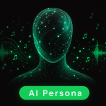 Concept du badge AI Persona de Spotify pour labelliser les artistes générés par IA