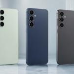 Samsung Galaxy S26 FE, rendu concept en trois coloris Pistachio, Blueberry et Graphite