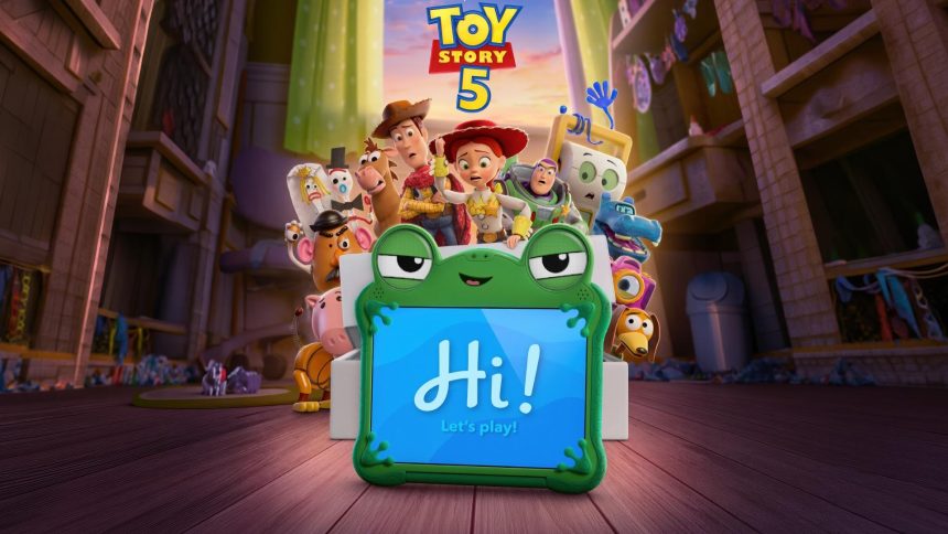 Affiche officielle du film d'animation Pixar Toy Story 5