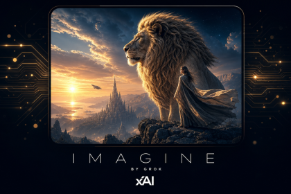Concept du générateur d'images IA Imagine Image 2.0 de xAI pour Grok