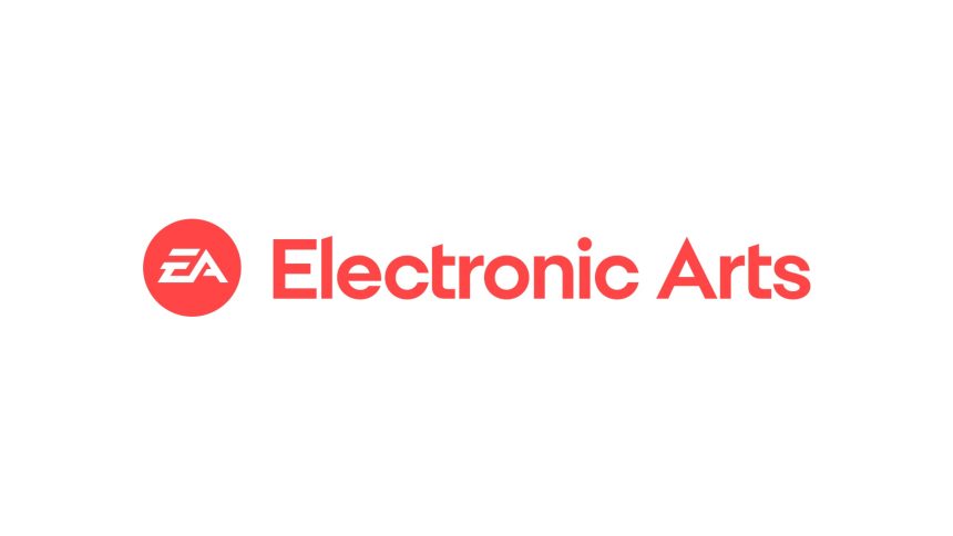 Logo officiel d'Electronic Arts (EA), le géant américain du jeu vidéo racheté par le fonds souverain saoudien PIF pour 55 milliards de dollars