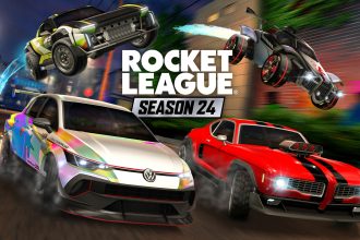 Key art officiel de Rocket League Saison 24, thème underground, Honor Duel le 23 septembre
