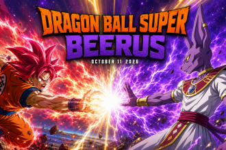 Key art concept du clash Goku vs Beerus pour le remaster Dragon Ball Super: Beerus, lancement le 11 octobre 2026