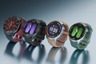 Motorola Moto Watch Ultra, visuel officiel des quatre finitions