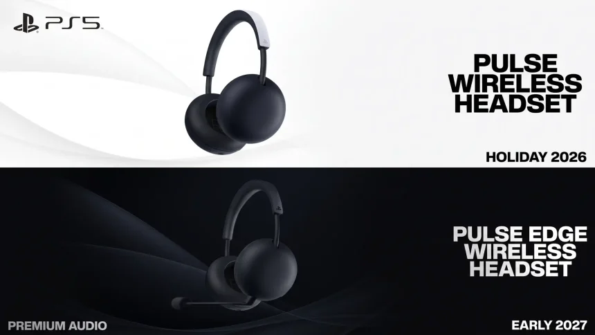 Casques sans fil PlayStation Pulse et Pulse Edge à drivers planaires magnétiques pour PS5