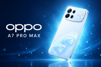 Oppo A7 Pro Max, showroom concept du lancement européen
