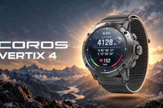 Coros Vertix 4, rendu concept de la montre GPS d'aventure