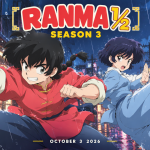 Ranma ½ saison 3 sur Netflix, key art animé