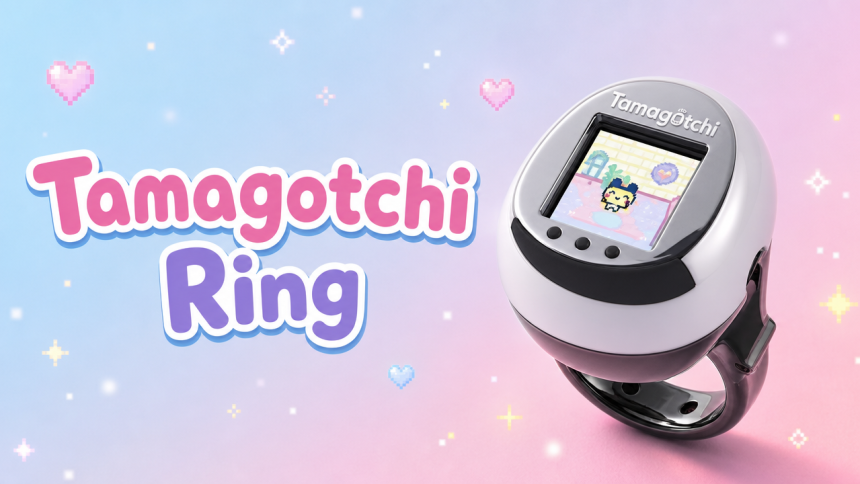 Tamagotchi Ring, le Tamagotchi de Bandai en bague pour les 30 ans