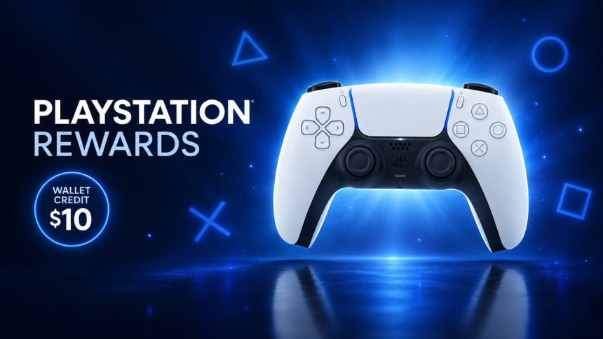 PlayStation Rewards, programme de fidélité avec crédits portefeuille PS Store, rendu concept