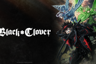 Nouveau visuel officiel de Black Clover saison 2, Asta en Union Démoniaque face à la Triade Noire