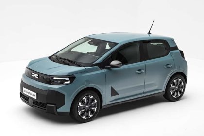Dacia Spring 2, nouvelle génération de la citadine électrique, rendu officiel studio