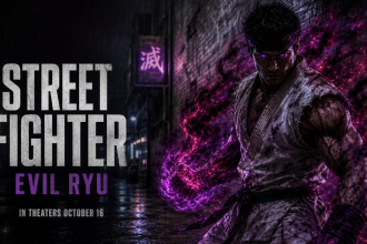 Evil Ryu, la version sombre de Ryu aux yeux violets, dans le film Street Fighter de Paramount et Legendary
