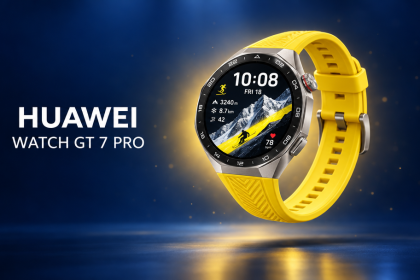 Huawei Watch GT 7 Pro version Jaune Titane, test outdoor