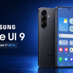 Samsung Galaxy S, One UI 9 sous Android 17 bêta, visuel concept