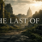 The Last of Us HBO, ville envahie par la végétation, affiche concept de la saison 3