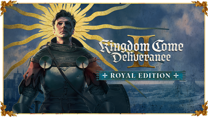 Key art officiel de Kingdom Come: Deliverance 2 Royal Edition, arrivant sur Nintendo Switch 2