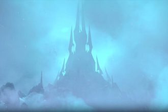 World of Warcraft The Last Titan, teaser officiel COLOSSAL montrant la citadelle de Northrend dans la brume glaciale