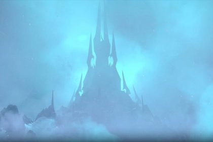 World of Warcraft The Last Titan, teaser officiel COLOSSAL montrant la citadelle de Northrend dans la brume glaciale