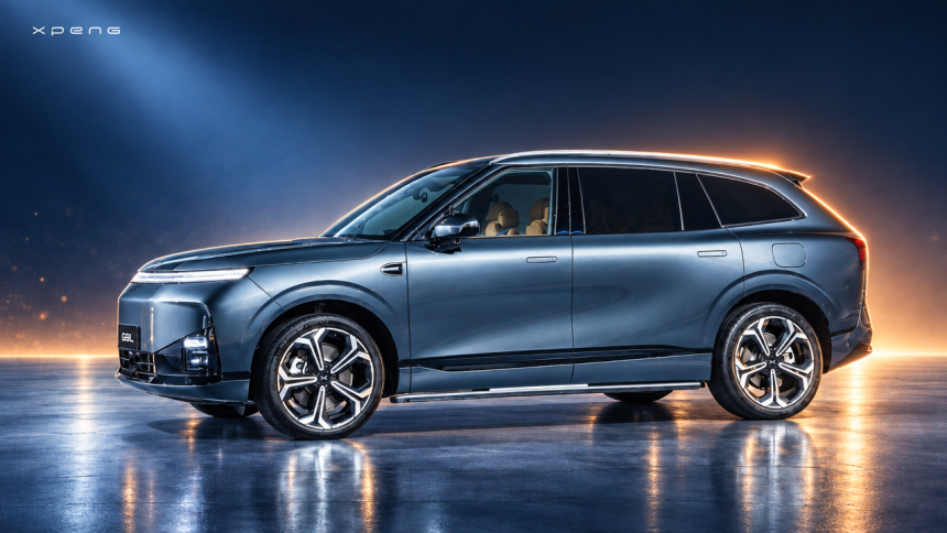XPeng G9L, SUV électrique de luxe 5,12 m présenté en première mondiale au Mondial de Paris