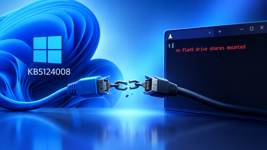 Windows 11, mise à jour KB5124008 : le bug Plan9 casse le partage de fichiers WSL et Claude Cowork