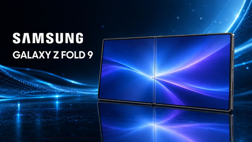 Samsung Galaxy Z Fold 9, rendu concept dun pliant ultra-fin, amélioration de design anticipée