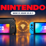 Nintendo Switch 2 et Switch, mise à jour système 23.0.1 corrigeant les lenteurs au démarrage, à la pause et à la fermeture