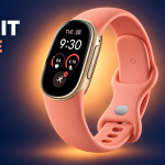 Fitbit Edge rose, bracelet fitness à écran ovale bombé de Google.