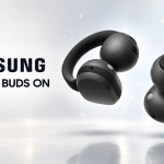 Samsung Galaxy Buds On, écouteurs clip-on open-ear noirs, visuel de présentation