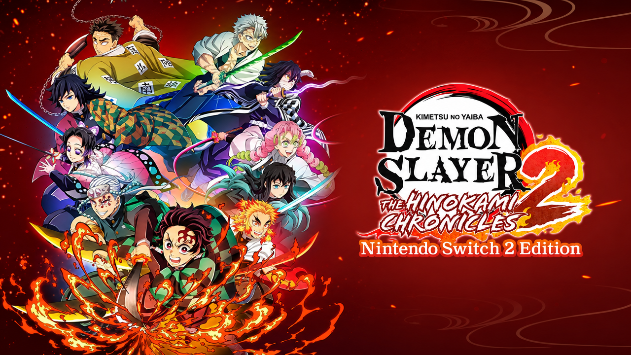 Demon Slayer The Hinokami Chronicles 2, Nintendo Switch 2 Edition, key art officiel SEGA