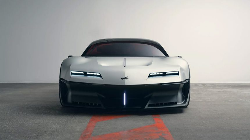 Alpine A310 Vision, concept-car électrique présenté au Mondial de Paris 2026