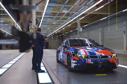 Prototype BMW M3 électrique