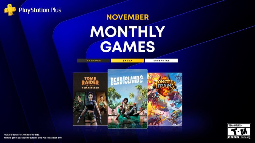 PlayStation Plus novembre 2026