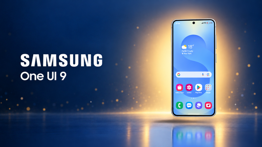 Samsung Galaxy S25 affichant l'interface One UI 9, illustration de l'autonomie qui chute après la mise à jour