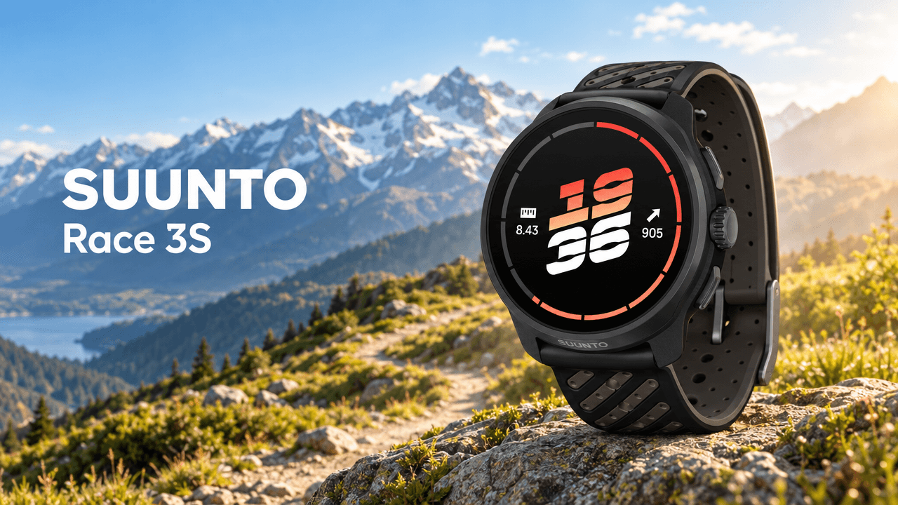 SUUNTO Race 3S, Montre GPS, AMOLED 1,32"