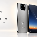 Concept du téléphone Tesla Model Pi