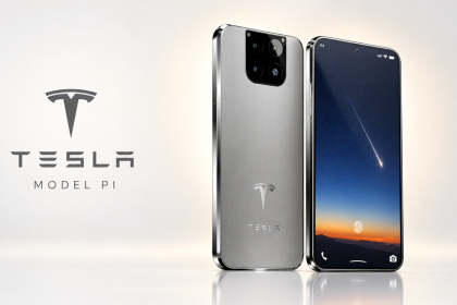 Concept du téléphone Tesla Model Pi